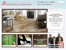 Tablet Screenshot of carpetdesigncenteronline.com